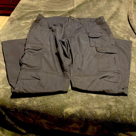 5.11 Tactical Other - 511 Tactical Pants Adult Navy Blue Cargo Size 36x34 very good condition